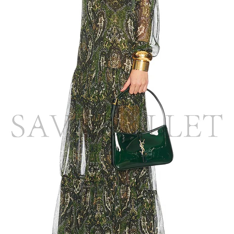 YSL LE 5 À 7 IN PATENT LEATHER 657228AAEF93856 (25*14*6cm)